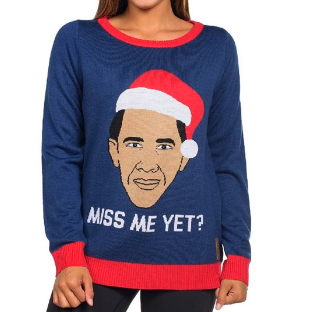 Tipsy Elves Obama Christmas Sweater